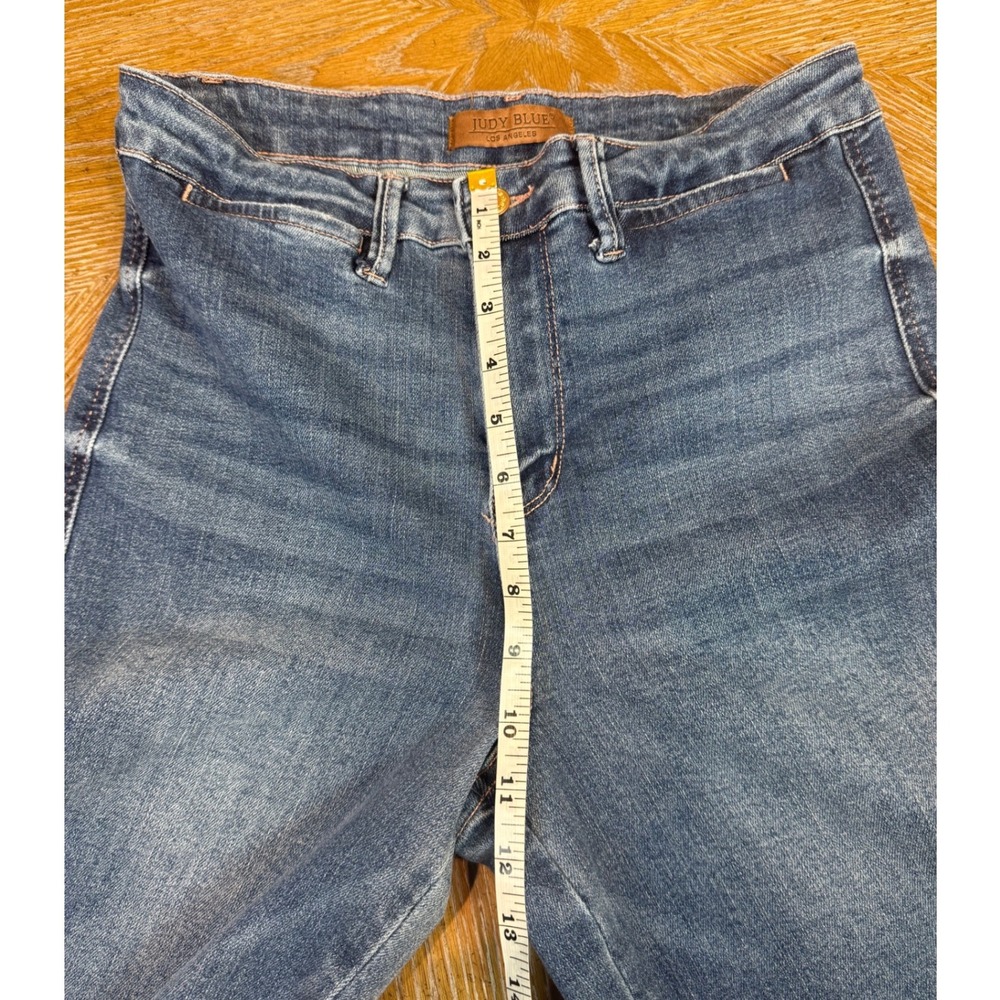Judy Blue Straight Leg Jeans Medium Wash Women's Size 9/29 - Picture 9 of 10